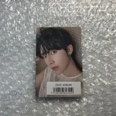 ZB1 ゼベワン リッキー ICONIK ソニミュ 白衣装 特典 トレカ