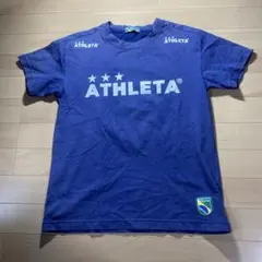 ATHLETA ネイビー サッカーシャツ