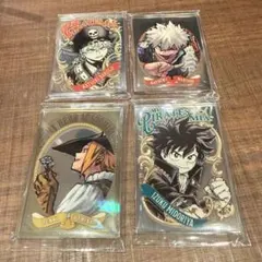 ヒロアカ　ジャンプフェスタ パブミラー風アクリルステッカー　 爆豪 緑谷 上鳴