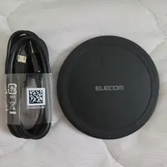 ELECOM ワイヤレス充電器 オズマ ワイヤレス充電器回転式 コード付き