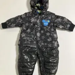 ディズニー ジャンプスーツ スノーウェア 雪 ミッキーマウス 雪遊び 80cm