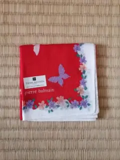 【PIERRE BALMAIN】ハンカチ　綿100%