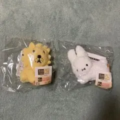 2種　E賞　マスコットバッジ　タイトーくじ　ブルーナアニマル