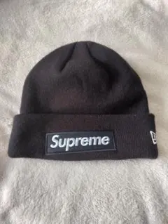 シュプリーム　ニットキャップ　黒