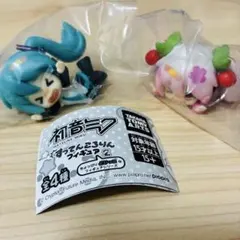 【すってんころりんフィギュア2】初音ミク 桜ミク 2体セット