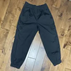 GU ブラック ワークパンツ　ＸＬ