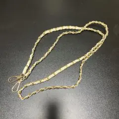 ゴールド ショルダーストラップ ツイストチェーン