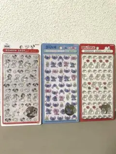 ディズニーボンボンドロップシールミニ　ボンドロミニ101わんちゃん スティッチ