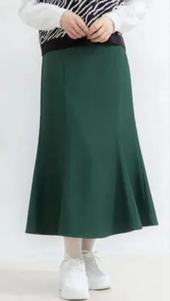 Honeys ダークグリーン マーメイドスカート