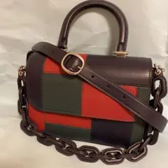 未使用　コーチ　ローグ　パッチワーク