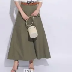 ジャスグリッティー♡サイドポケットチノフレアスカート