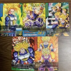 ドラゴンボール データカードダス５枚セット