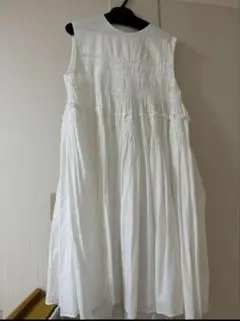 【限定値下】FRAY I.D ホワイト　ワンピース