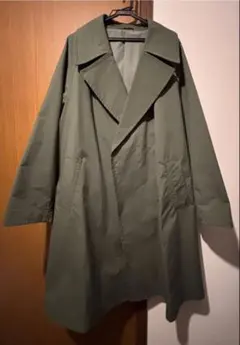 【美品】GU トレンチコート カーキ Lサイズ