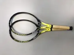 2本 硬式ラケット