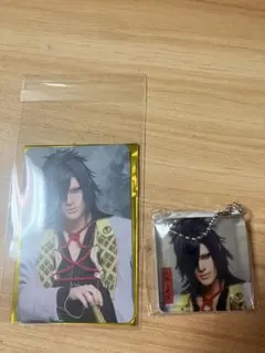 刀ミュ 音曲祭 ふぉとカード DMMスクラッチアクキーセット 大典太光世