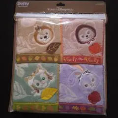 ダッフィーとフレンズ ミニタオル4枚セット