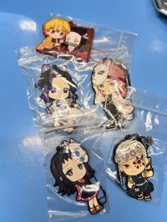 鬼滅の刃 ストラップ 5個