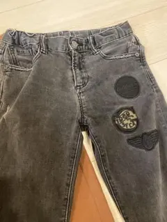 GapKids パッチ付きグレージーンズ 140サイズ