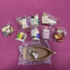 コンコンブル オトギッコ 赤ずきん ミニチュア フィギュア セット 砂浜 