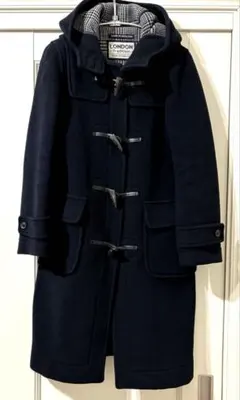 楽1番様☆LONDON TRADITION ロングダッフルコート　濃紺☆