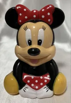 ミニーマウス 貯金箱 ディズニー　座り姿ミニーマウス