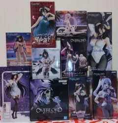 【10個・未開封】オーバーロード　アルベド　シャルティア　プライズ