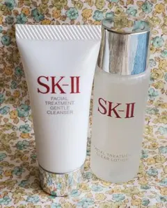 【新品未使用】SK-II トライアルセット　洗顔料、ふきとり用化粧水