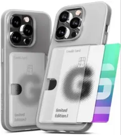 iPhone 14 Pro Caseに対応　 レール 2 カードケース　ブラック