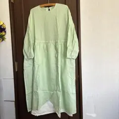 sm2 サマンサモスモス 二枚重ね風ワンピース　新品