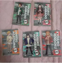 鬼滅の刃 ローソンコラボステッカー５枚セット