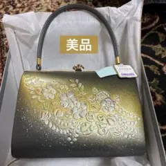 花柄グラデーション和装用バッグ