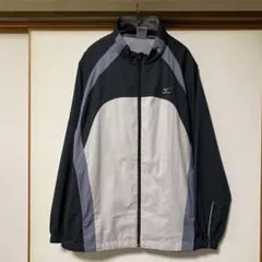 期間限定さらに値下げー㊲Mizuno フルジップ ウィンドブレーカー M 黒