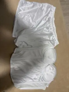 ブライダルインナー　ホワイトコルセット（E70）とショーツ（M）セット