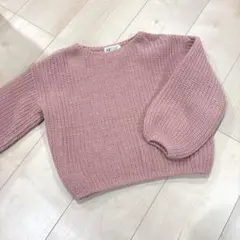 H&M ふんわり編みニット