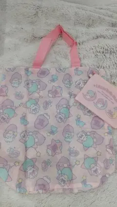 リトルツインスター　キキララ　エコバッグ　トートバッグ