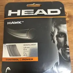 HEAD HAWK テニスガット 1.25mm