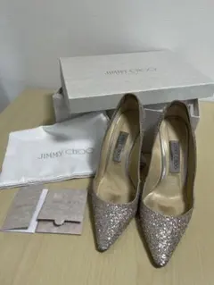 ★値下げ★ Jimmy Choo ジミーチュウ 10cm ヒール 25.5cm