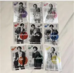 SnowMan クリアステッカー　全員分　９人分コンプリートセット