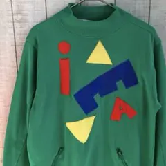 古着　90sヴィンテージ 幾何学模様 スウェット