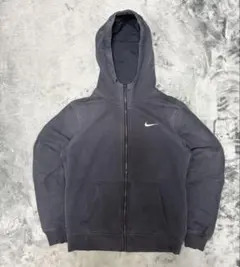 NIKE ジップパーカー　サンフェード　ネイビー　ヴィンテージ　y2k