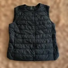 ユニクロ　ウルトラライトダウン　L ネイビー