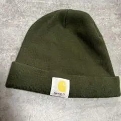 Carhartt カーハート　ビーニー　ニット帽　緑　グリーン