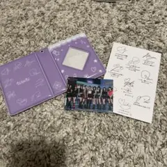 NiziU ファンクラブ会員限定　トレカ、トレカファイル、サイン