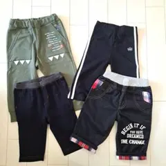 120センチ　半ズボン・ハーフパンツ　4点セット