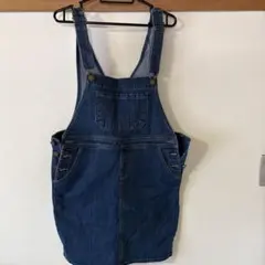 Retro Girl デニムサロペット ミニ丈　Mのサムネイル