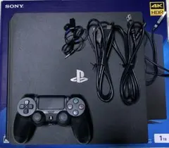 PS4 Pro 1TB Jet Black 本体