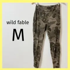 8 wild fable 迷彩柄 スパッツ M パンツ ズボン 古着