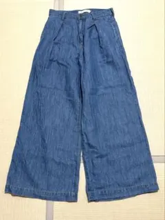 Ray BEAMS レイビームス　ワイドデニムパンツ