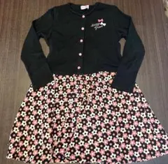 mezzo piano メゾピアノ ワンピース 140 女の子 長袖 フォーマル